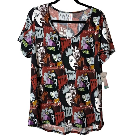 Lularoe Disney Tunic Top XL NEW Personality Queen Snow White Villain‎ RETIRED - Picture 1 of 12